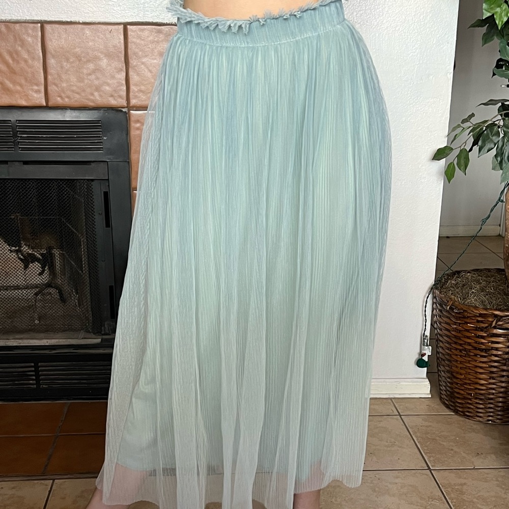 Tool light green/blue dress